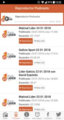 Radio Líder android App screenshot 1